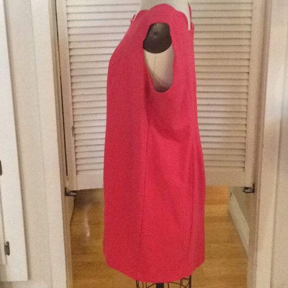 Talbots Woman Petite Stretch ScallopNeck dress 20P - Picture 5 of 17